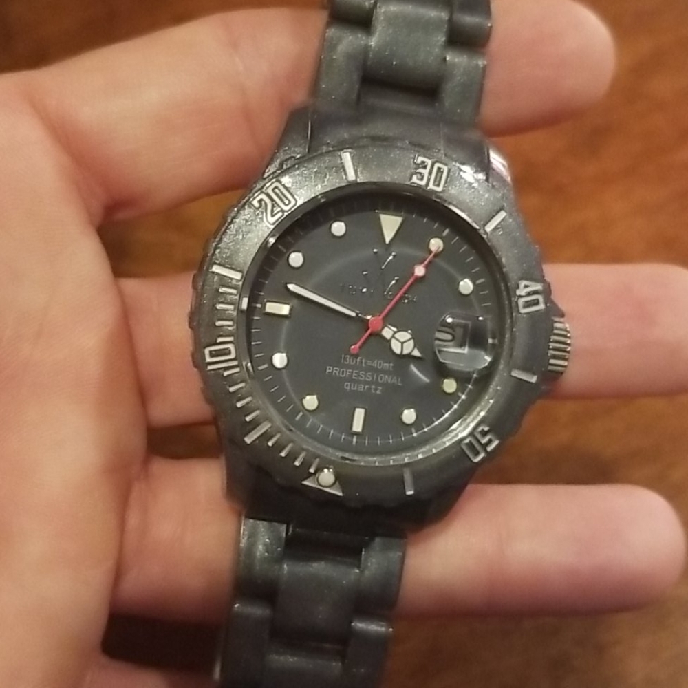 Grey Toy Watch